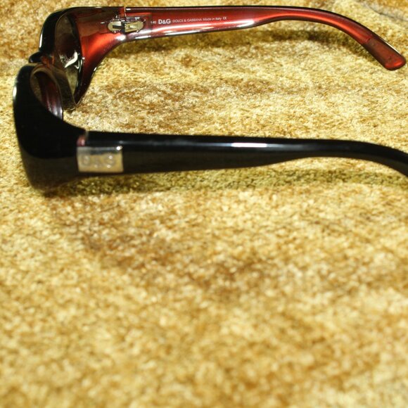 Dolce & Gabbana DG 2037 330 Black Sunglasses 52 17 [] 140 - FRAMES ONLY - Picture 6 of 7